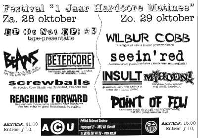 Flyer concert 28th October